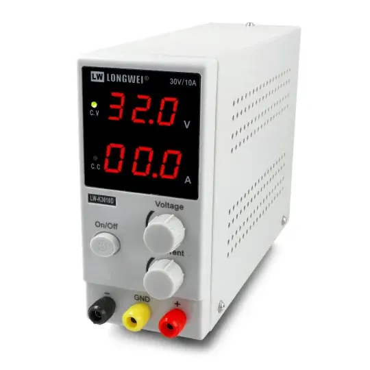 Vrácení Zdarma Laboratorní napájecí zdroj LongWei LWK3010D 30V 10A