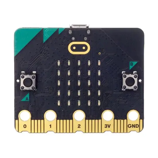 Nakupujte Hned BBC micro: bit 2 Single - vzdělávací modul, Cortex M4, akcelerometr, Bluetooth, LED 5x5