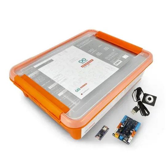 Značkový Arduino Engineering Kit Rev 2 - vzdělávací sada - Arduino AKX00022