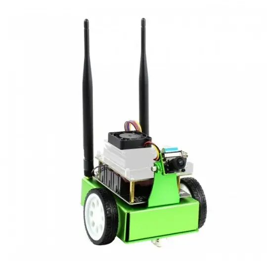 Horká Nabídka JetBot - sada pro stavbu dvoukolové robotické platformy Al s kamerou, DC pohonem a OLED displejem - Waveshare 16909