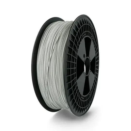 Značkový Fiberlogy Easy PLA vlákno 1,75 mm 2,5 kg - šedé