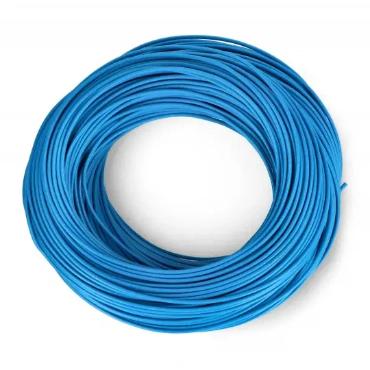 Instalační kabel LgY 1x0,5 H05V-K - modrý - role 100 m Přímo Od Výrobce