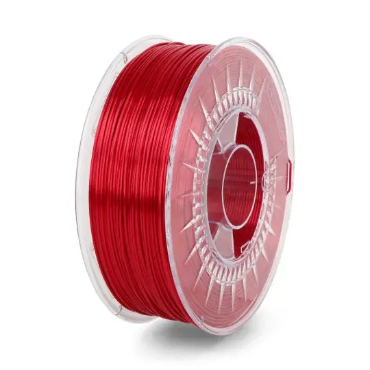 Filament Devil Design Silk 1,75 mm 1 kg - tmavě červená Cenově Výhodný
