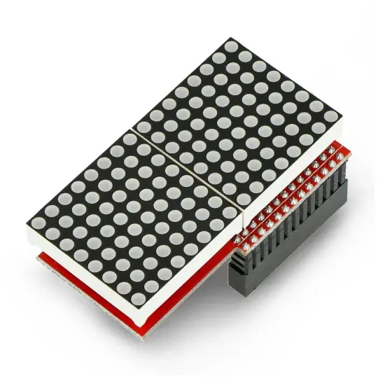 Matrix 128 LED 16x8 MAX7219 pro Raspberry Pi Zlevněný