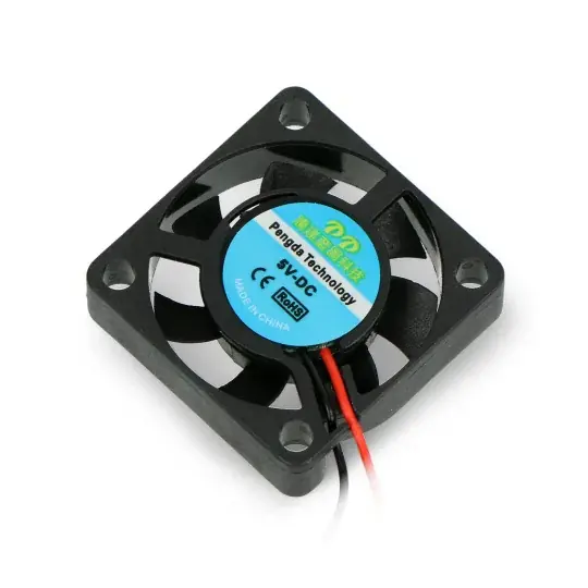 5V ventilátor 30x30x7mm - s 2,54mm BLS female konektorem Značkový