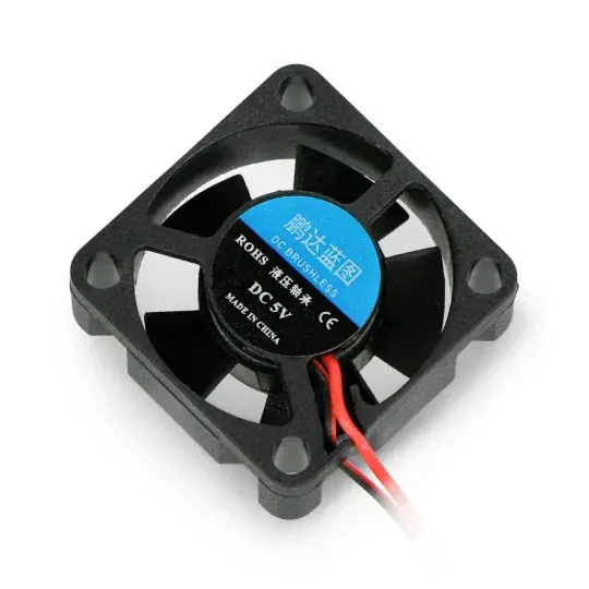 5V ventilátor 30x30x10mm - s konektorem JST 2,54mm Akce