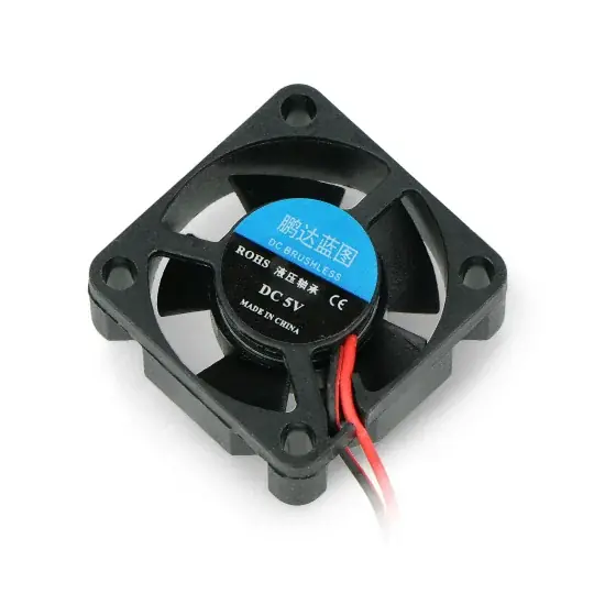 Top Prodej Ventilátor 5V 30x30x10mm 2 vodiče - 2pin 2,54mm female konektor