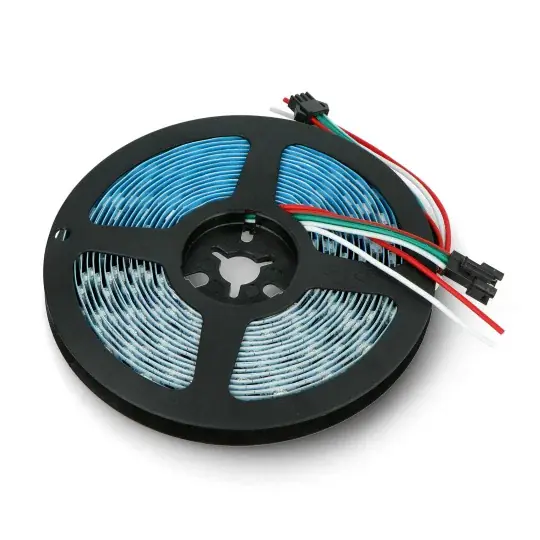 RGBWW LED pás SK6812 - digitální, adresovaný - IP30 60 LED / m, 5V - 5m Koupit Online