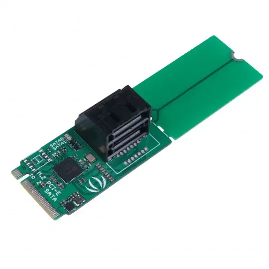 Převodník PCIe 3.0x2 M.2 NGFF Key B na SATA 3.0 6Gb / s - 2 porty - JMB585 - pro Odyssey-X86J4105 - Seeedstudio 103990565 Jen Po Omezenou Doba