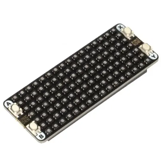 Tovární Cena Pico Unicorn Pack - 16x7 RGB LED matice pro Rapberry Pi Pico - PiMoroni