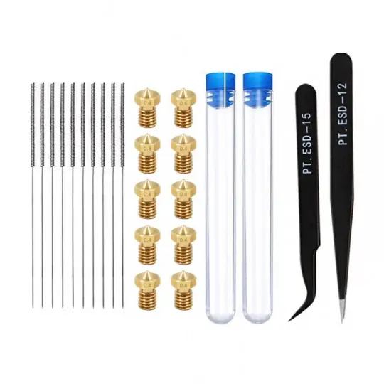 Originální Sada pro výměnu a údržbu trysek E3D - 0,4 mm