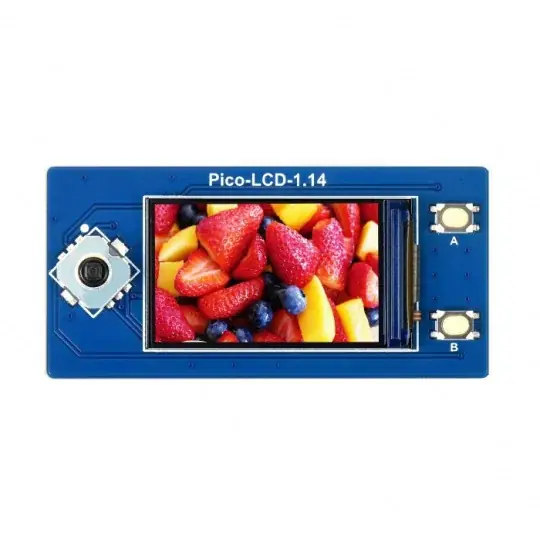 IPS LCD displej 1,14 '' 240x135px - SPI - pro Raspberry Pi Pico - Waveshare 19340 Oblíbený