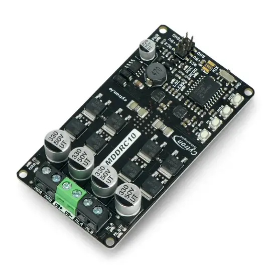 Cytron MDDRC10 - dvoukanálový budič pro motory DC 10A 7V-30V Rychlé Dodání