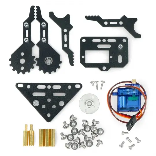 Kup Teď DFRobot micro: Maqueen Mechanic - Beetle - sada s chapadlem a servem - DFRobot ROB0156-B