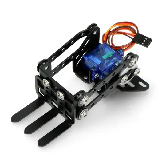 Přímo Od Výrobce DFRobot micro: Maqueen Mechanic - Vysokozdvižný vozík - sada s chapadlem a servem - vysokozdvižný vozík - DFRobot ROB0156-F