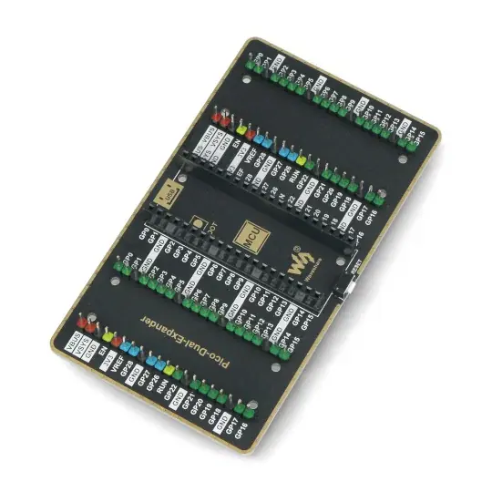 Pico Dual Expander - 2 x 20 GPIO pinů expandér - pro Raspberry Pi Pico - Waveshare 19343 Značkový