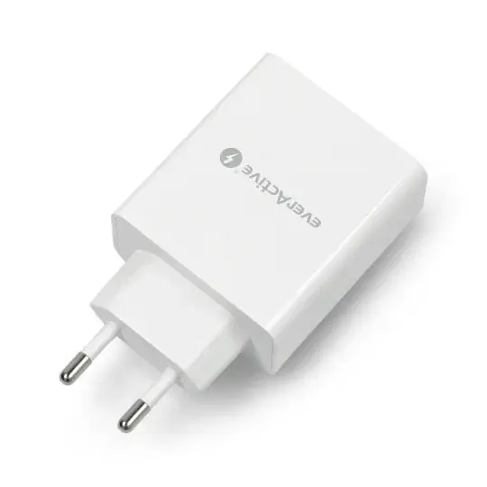 Bezpečná Platba Nástěnná nabíječka SC-400 - 4xUSB typ A / 5A - 5V - everActive - bílá