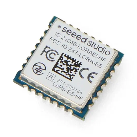 Modul LoRa-E5 STM32WLE5JC - modul LoRaWAN 868/915 MHz - vestavěné ARM Cortex-M4 a SX126x - viz studio 317990687 Časově Omezené