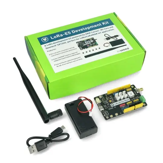 Vysoce Kvalitní LoRa-E5 STM32WLE5JC- vývojová deska LoRaWAN 868/915 MHz - Seeedstudio 113990934
