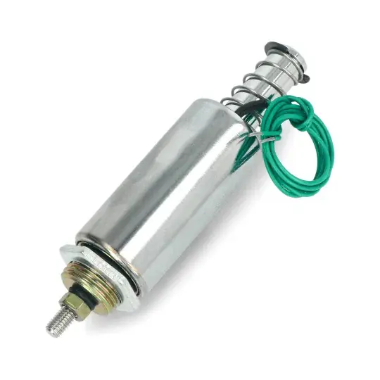 Tlačný elektromagnet 12V 2kg 25mm Pouze Dnes