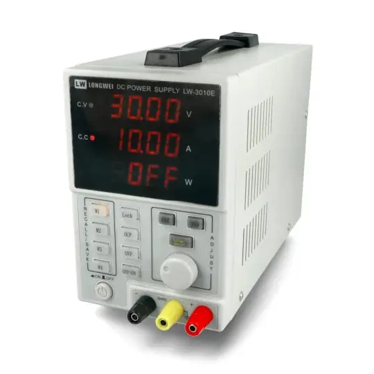 Akční Nabídka Laboratorní napájecí zdroj LongWei LW-3010E 0-30V 10A