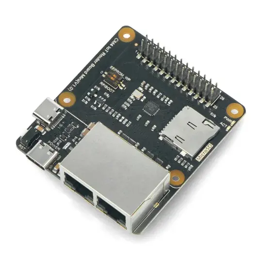 Jen Po Omezenou Doba Deska Router Carrier Board Mini - mini rozšiřující karta IoT - pro výpočetní modul Raspberry Pi 4 - DFRobot DFR0767