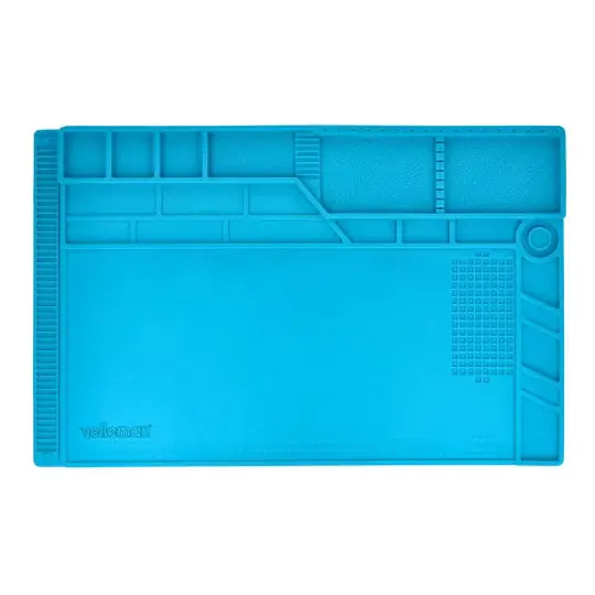 Silikonová pájecí podložka Velleman AS12 - 550x350mm Sleva