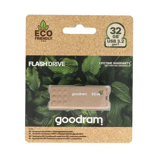 GoodRam Flash Drive - USB 3.2 Pendrive - UME3 Eco Friendly - 32 GB Odeslání Ihned