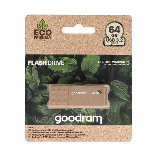 Omezená Nabídka Flash disk GoodRam - USB 3.2 gen1 - UME3 ekologický - 64GB