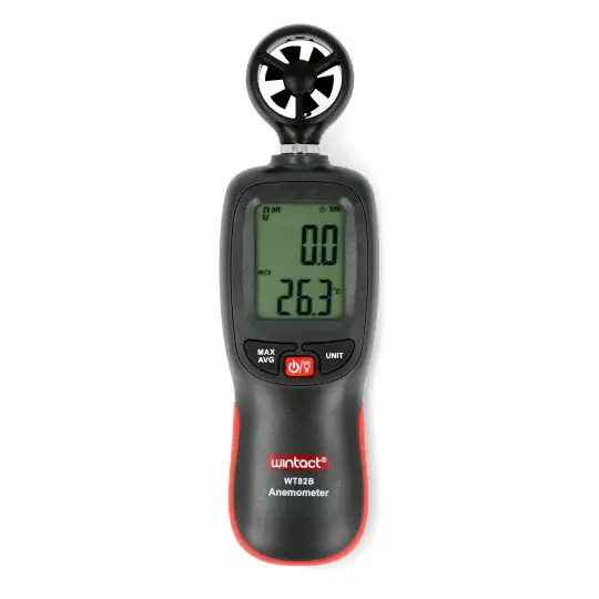 Cenový Hit Anemometr / anemometr Wintact WT82B - 6ramenný rotor