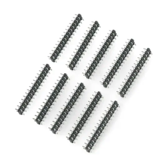 Zástrčka 2x15 pinů - rastr 2,54 mm - 10 kusů - montážní příslušenství pro vývojové moduly M5Stack - A001-C Aktuální