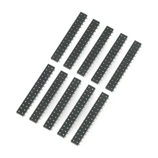 Víkendová Akce Zásuvka 2x15 pinů - rozteč 2,54 mm - 10 kusů - montážní příslušenství pro vývojové moduly M5Stack - A001-D