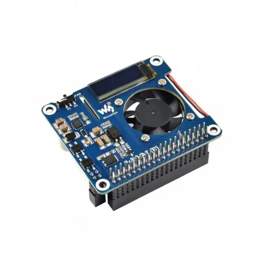 Napájení přes Ethernet HAT (B) - síťový štít PoE a 802.3af - pro Raspberry Pi 3B + / 4B - Waveshare 18014 Horká Nabídka