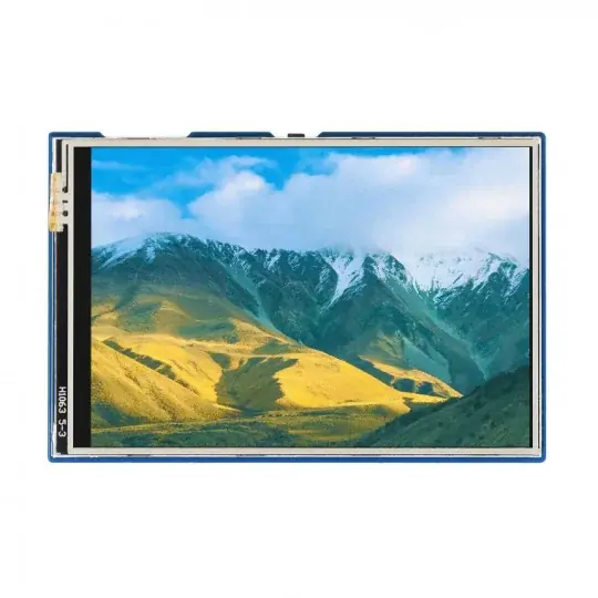 Must-Have IPS odporová dotyková obrazovka LCD 3,5 '' 480x320px - SPI - 65K RGB - pro Raspberry Pi Pico - Waveshare 19907
