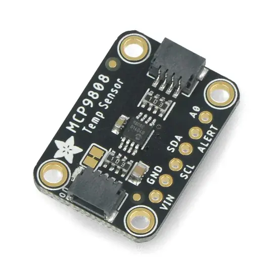Značkový Vysoce přesný digitální teplotní senzor - MCP9808 - I2C - STEMMA QT / Qwiic - Adafruit 5027