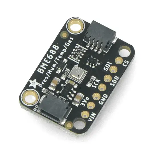 Čidlo teploty, vlhkosti, tlaku a plynu - BME688 - SPI / I2C - STEMMA QT / Qwiic - Adafruit 5046 Vysoce Kvalitní