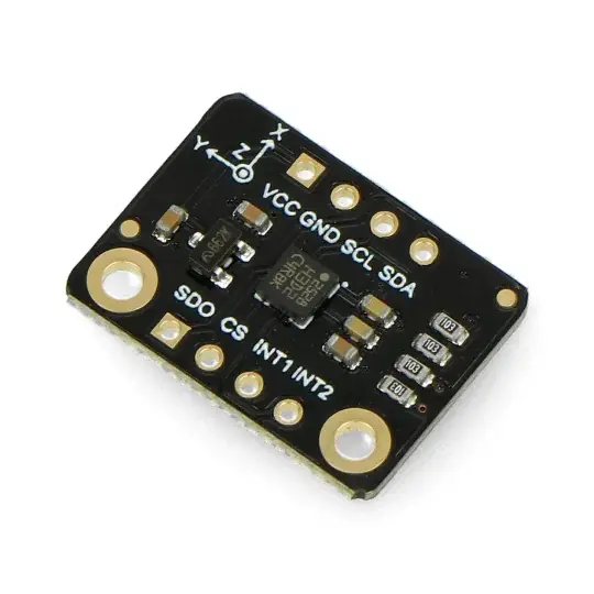 Aktuální Fermion - 3osý akcelerometr - I2C H3LIS200DL - DFRobot SEN0408