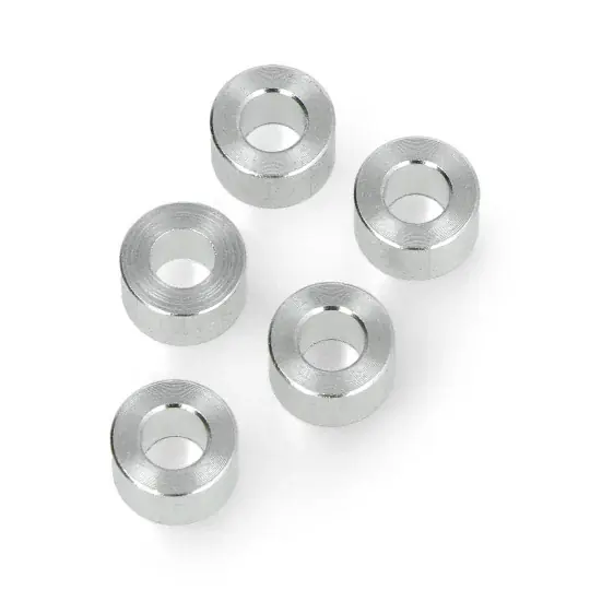 Hliníková podložka 6mm M5 - 5ks. Expresní Doručení