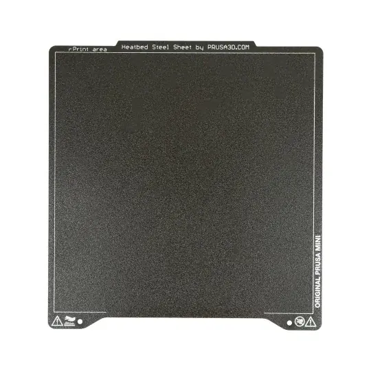 Ověřený Plech z pružinové oceli PEI - pro tiskárny Prusa Mini + - texturovaný