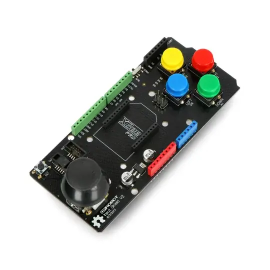 Input Shield - štít Arduino s joystickem a 4 tlačítky - DFRobot DFR0008 Nejlepší Volba