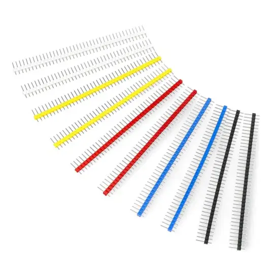 Zátka Goldpin 1x40, rozteč 2,54mm - různé barvy - 10ks - jen Pi Nejlepší Cena