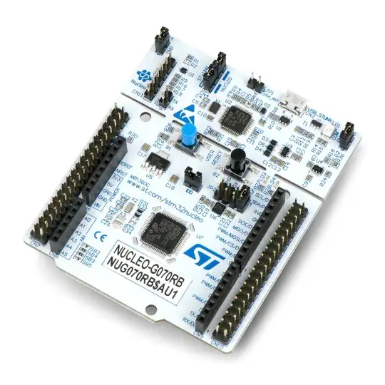 STM32 NUCLEO -G070RB - s MCU STM32G070RB, podporuje připojení Arduino a ST morpho Nejlepší Cena