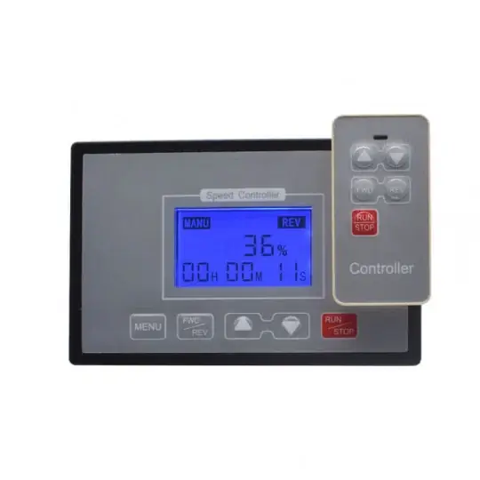 Výprodej Panelový / nástěnný ovladač pro elektromotory 12-48V DC 32 A RC-LCD-Elektrobim