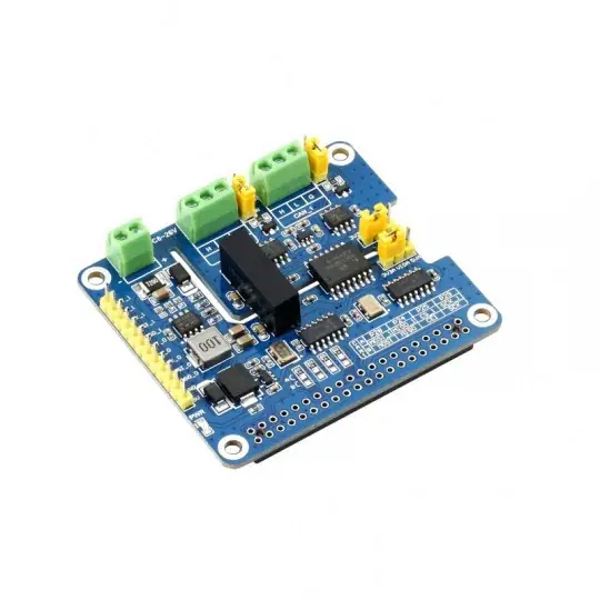 CAN FD Expansion HAT - 2kanálová izolovaná překryvná CAN FD - pro Raspberry Pi - Waveshare 17075 Nejprodávanější