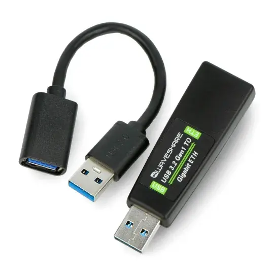 Speciální Cena Adaptér USB 3.2 na gigabitový ethernet - Waveshare 20162