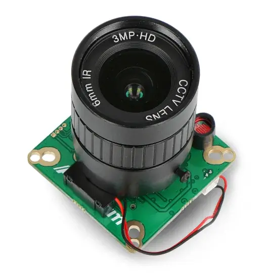 IR-CUT IMX477P 12,3MPx HQ kamera s 6mm CS-mount objektivem - pro Raspberry Pi 4B / 3B + / 3A + / 2B / Zero - Arducam B0270 Kup Teď