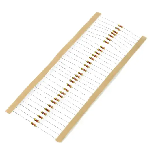 Must-Have JustPi THT CF rezistor uhlíkový 1 / 4W 1,0kΩ - 30ks
