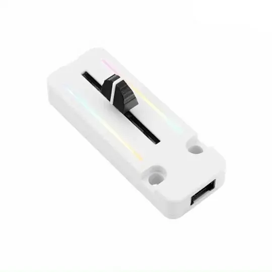 Posuvný potenciometr B10K + RGB LED - rozšiřující modul jednotky pro vývojové moduly M5Stack Cenově Výhodný
