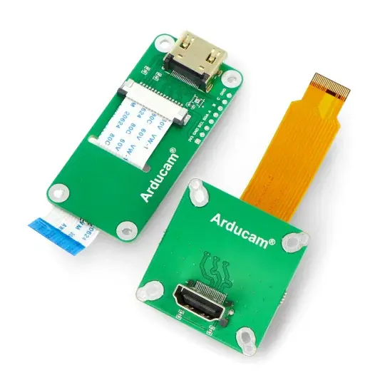 Deska adaptéru Arducam - CSI - HDMI - pro kameru HQ 12MP IMX477 Raspberry Pi - 15 pinů FPC 60 mm - ArduCam B0282 Hit Sezóny
