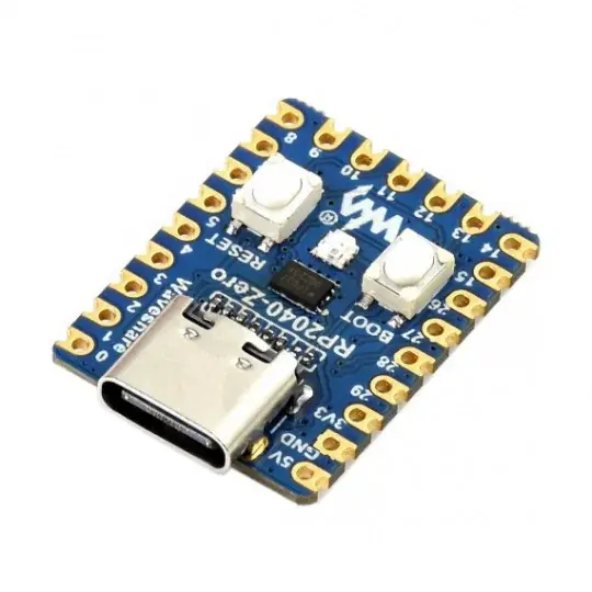 Bezpečná Platba RP2040-Zero - deska s mikrokontrolérem RP2040 - mini verze - Waveshare 20187